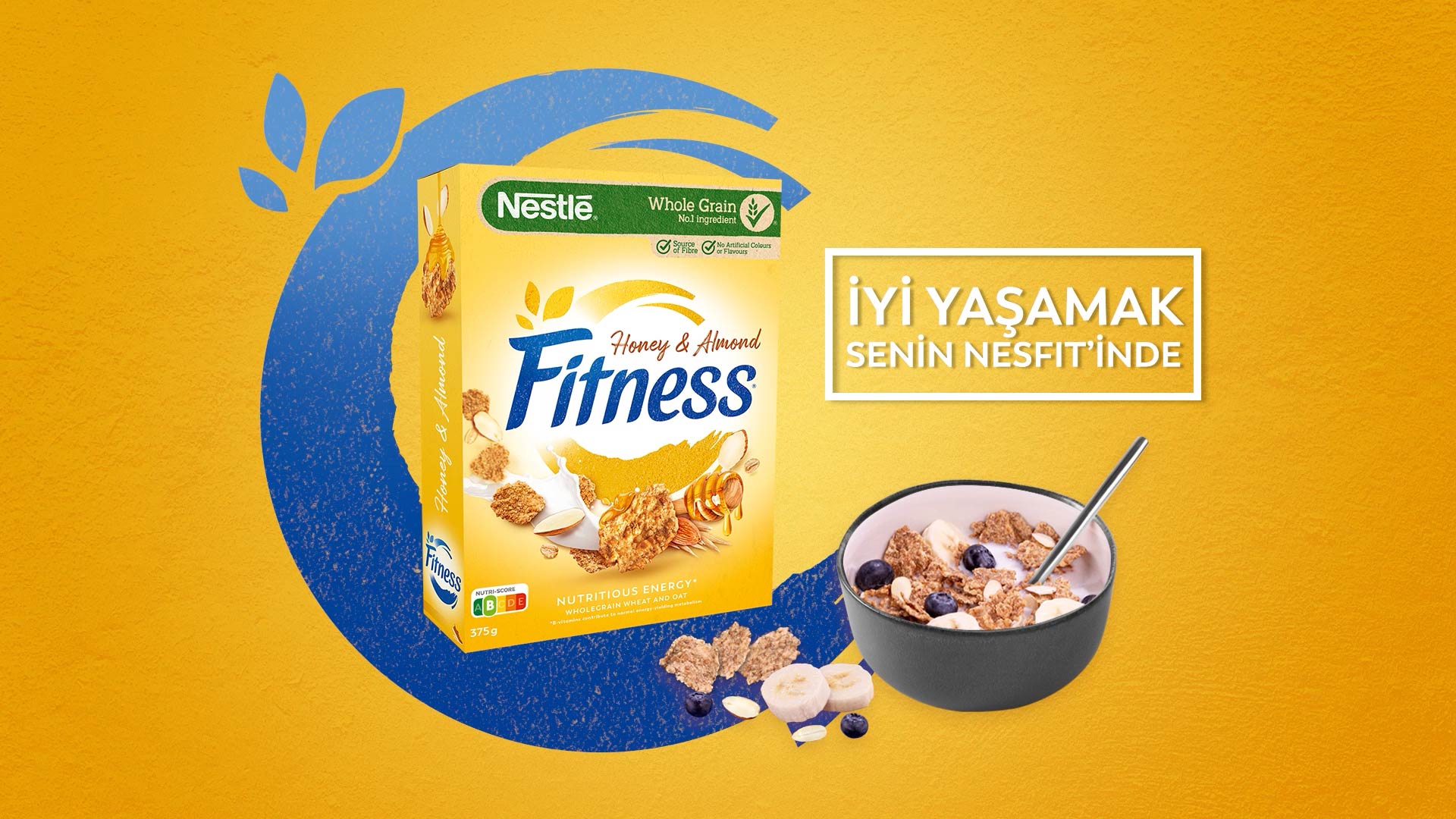 Nestlé – Fitness Honey & Almond Flakes0